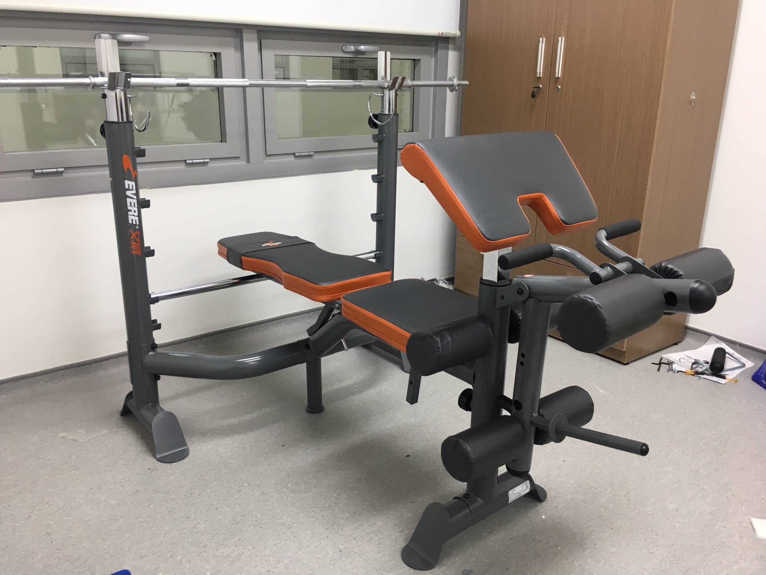 Giàn tạ đa năng GM-4380( chưa có đòn và tạ)