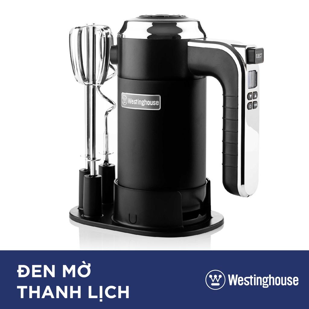 Máy Đánh Trứng, Trộn Bột Cầm Tay Westinghouse, Máy Tạo Bọt Cafe, Công Suất 350W, 6 Tốc Độ, Màn Hình Led, Nhập Mỹ