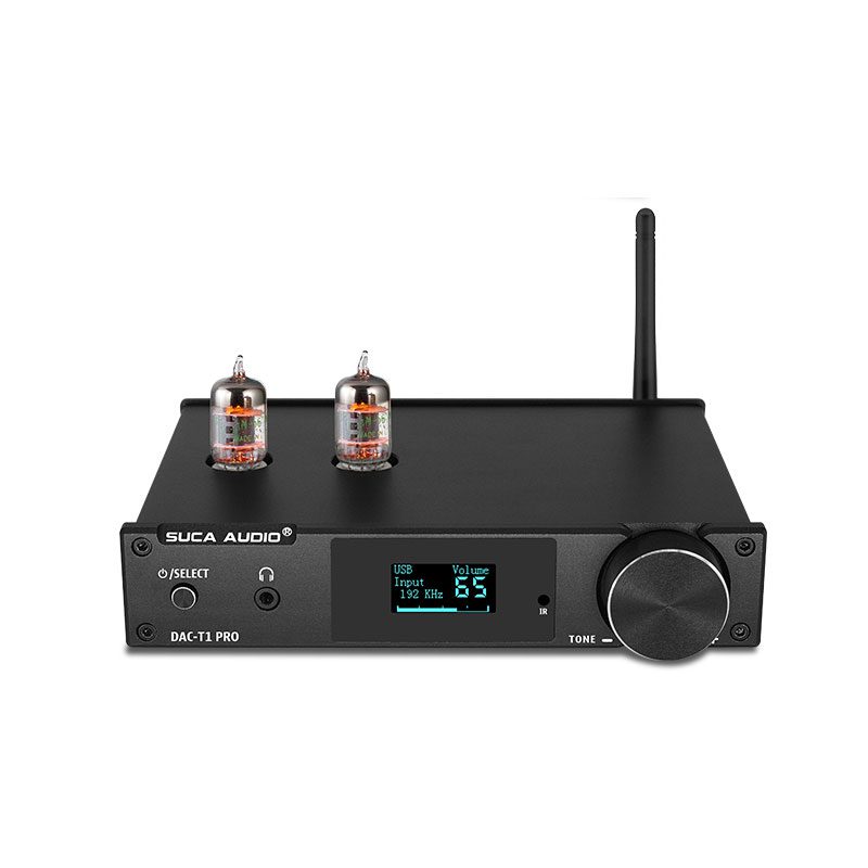 Suca Audio DAC T1Pro - Bộ giải mã âm thanh tích hợp đèn pre cao cấp 24bit/192 khz trên 3 đường giải mã là USB, COA và OPT - Hàng chính hãng