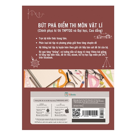 Bứt Phá Điểm Thi Môn Vật Lí 2 - 2019 - Tích Hợp Video Bài Giảng + Thi Thử Online (Tặng Kho Audio Books)