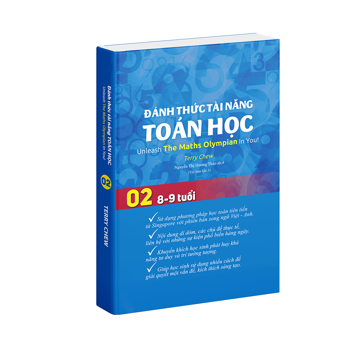 Sách Đánh Thức Tài Năng Toán Học 2, Toán Song Ngữ Singapore, Toán lớp 2, lớp 3  8 – 9 tuổi