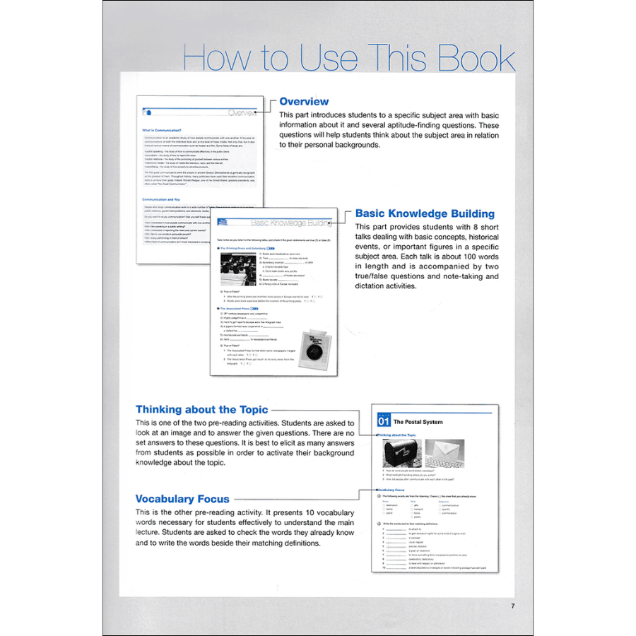 Academic Listening Builder
