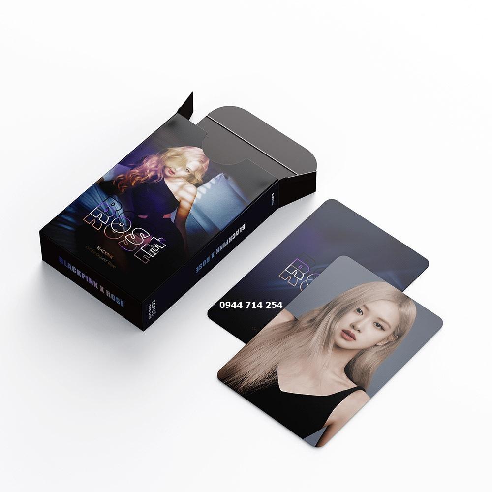 Trọn bộ 55 Card Rosé Blackpink Lomo Rosé Solo 2022