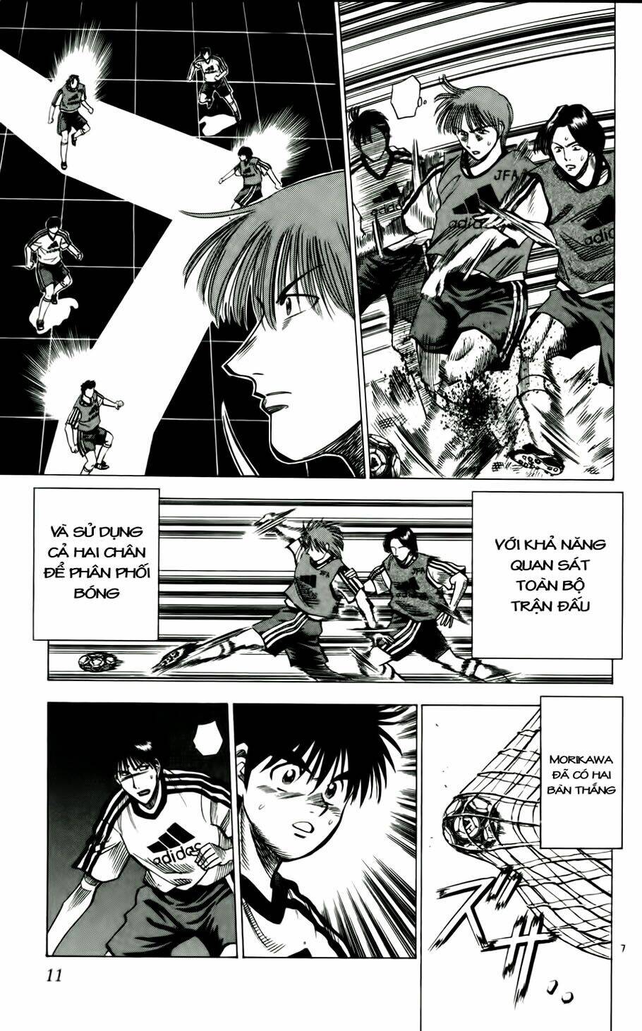 vũ điệu trên sân cỏ - fantasista chapter 45 12
