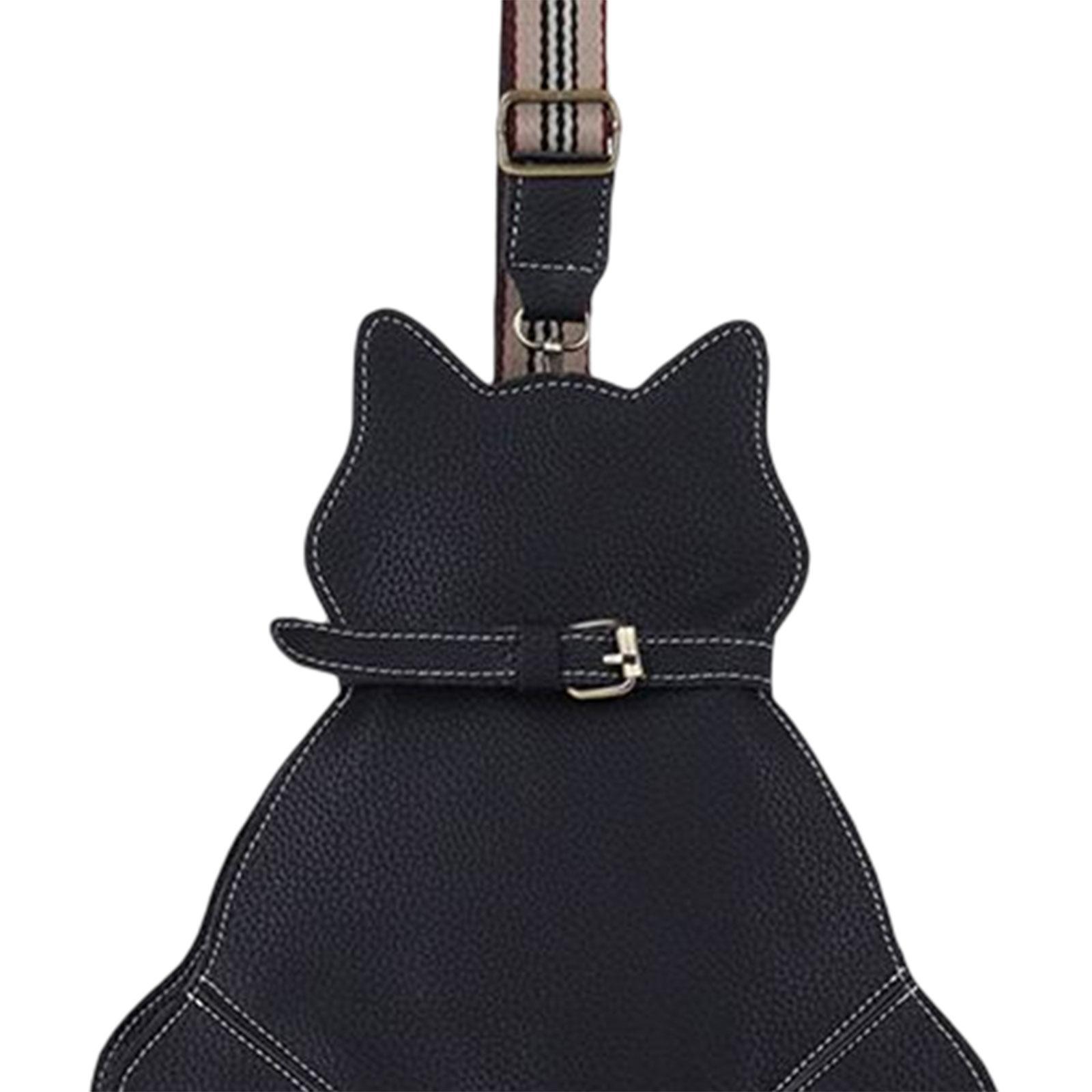 Bags Crossbody Multipurpose Lady Gift PU Leather for Gym travel Black