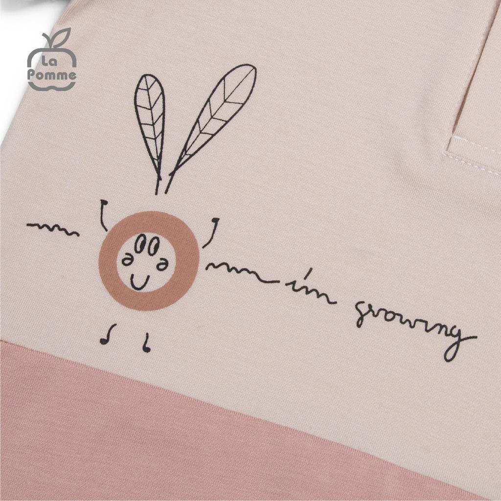 Bộ cộc tay La Pomme polo mầm cây