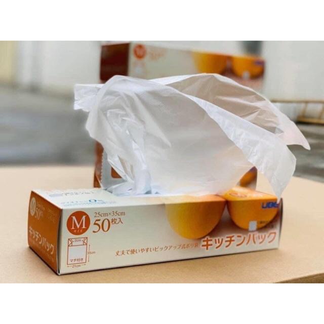 Set 50 túi ny lông bảo quản thực phẩm Nội địa Nhật Bản