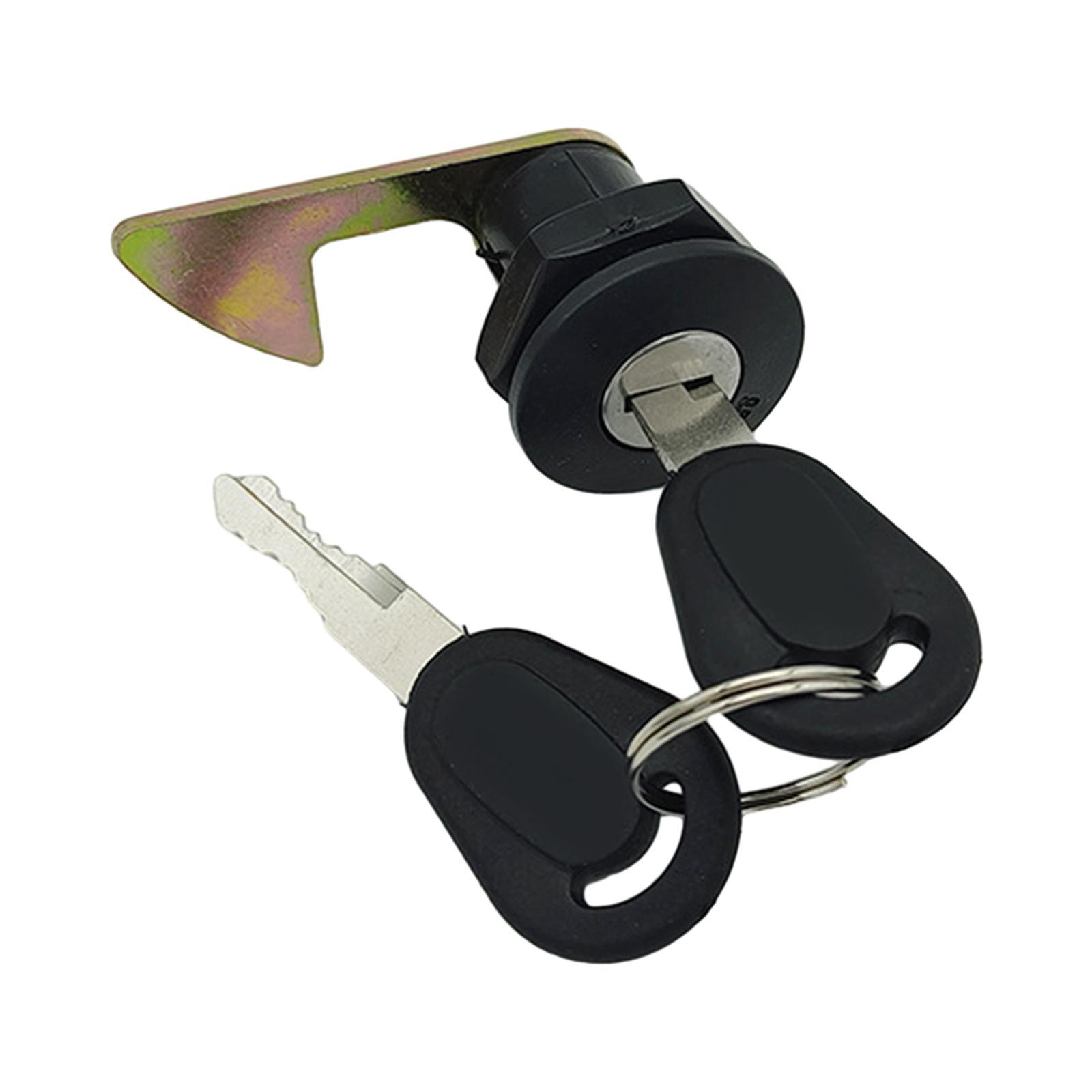 Motorcycle Rear Trunk Lock Sturdy with 2 Keys Rear Trunk Case Lock Accessory