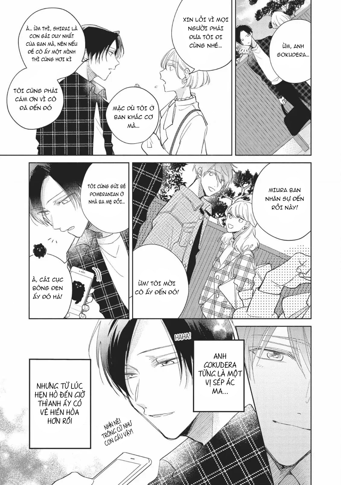 sếp tôi là idol nội y chapter 6 2