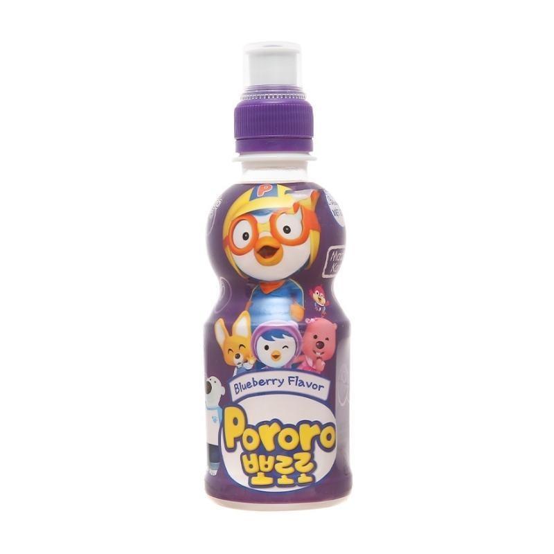 Nước ép trái cây Pororo vị việt quất 235 ml (từ 3 tuổi) - Hàng Chính Hãng