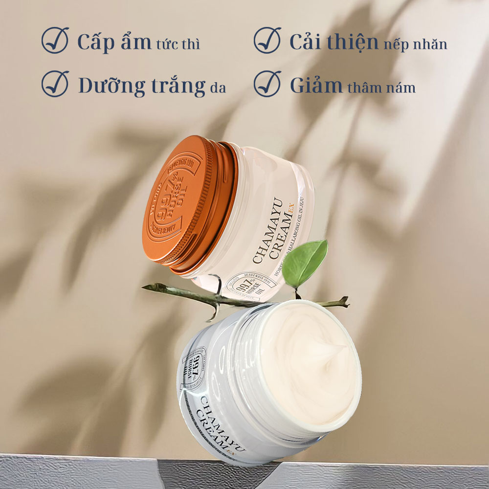 Kem Dưỡng Ẩm Chiết Xuất Dầu Ngựa Chamayu Cream Ex