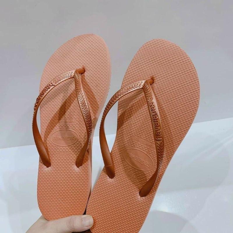 Dép kẹp Havaianas nữ thời trang siêu êm mềm đi biển đi chơi - DL111 - hồng