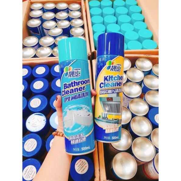 FREESHIPP Chai xịt bọt tuyết nhà bếp, nhà tắm đa năng