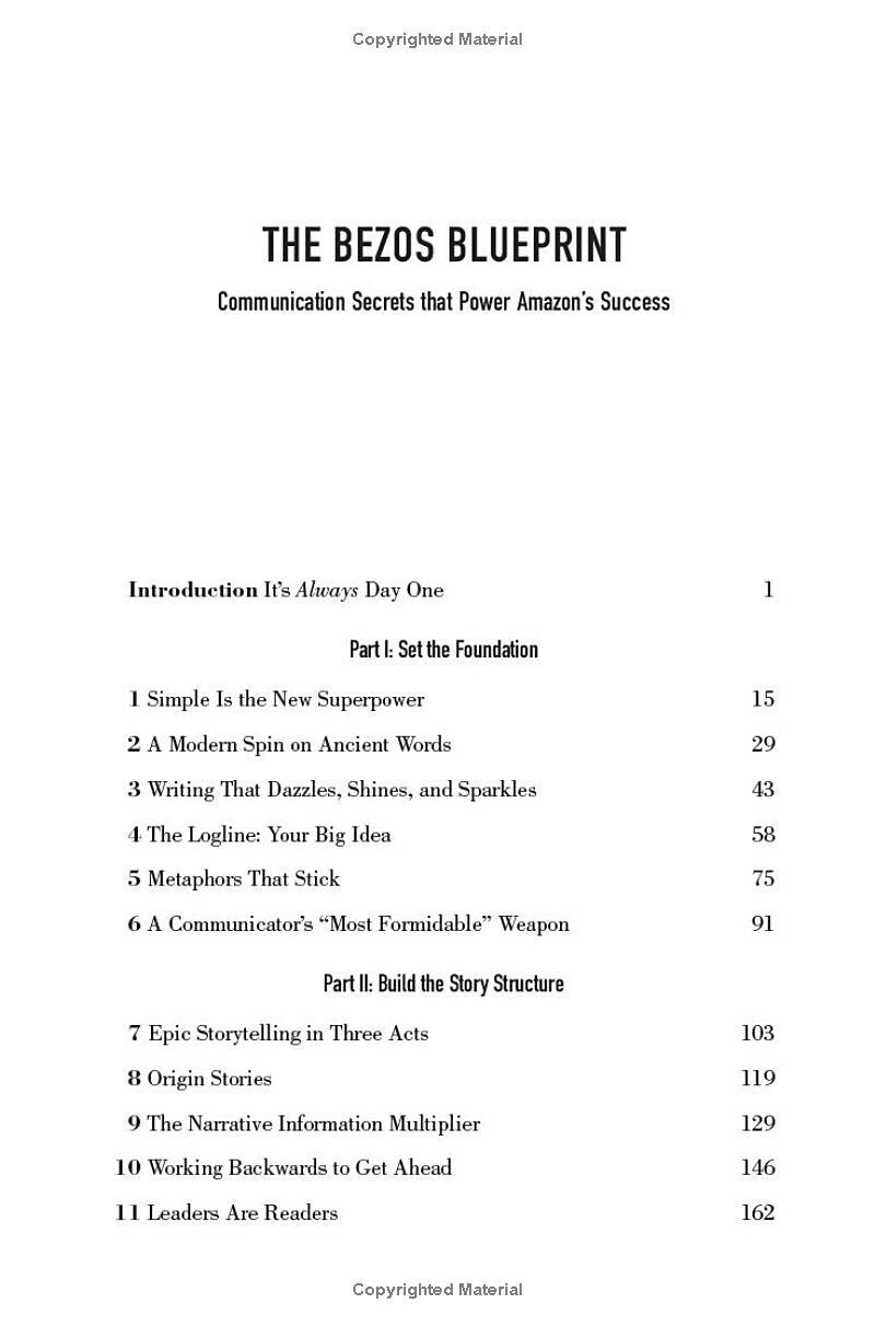 Sách ngoại văn: The Bezos Blueprint