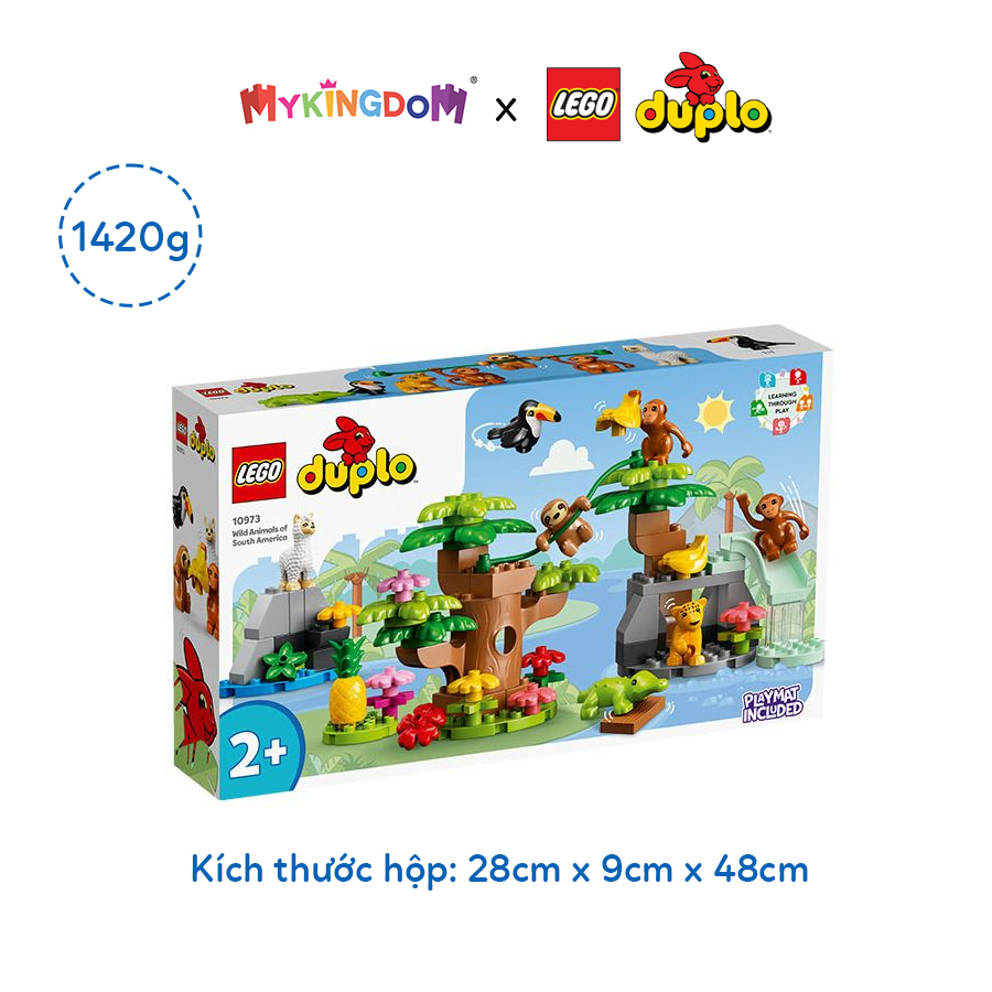 Đồ Chơi LEGO Khám Phá Thế Giới Động Vật Nam Mỹ 10973