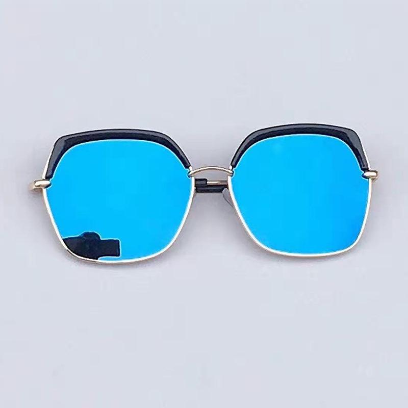 2021 Women's SunGlasses Fashion Sunglasses Large Thick Square Frame Eyeglasses