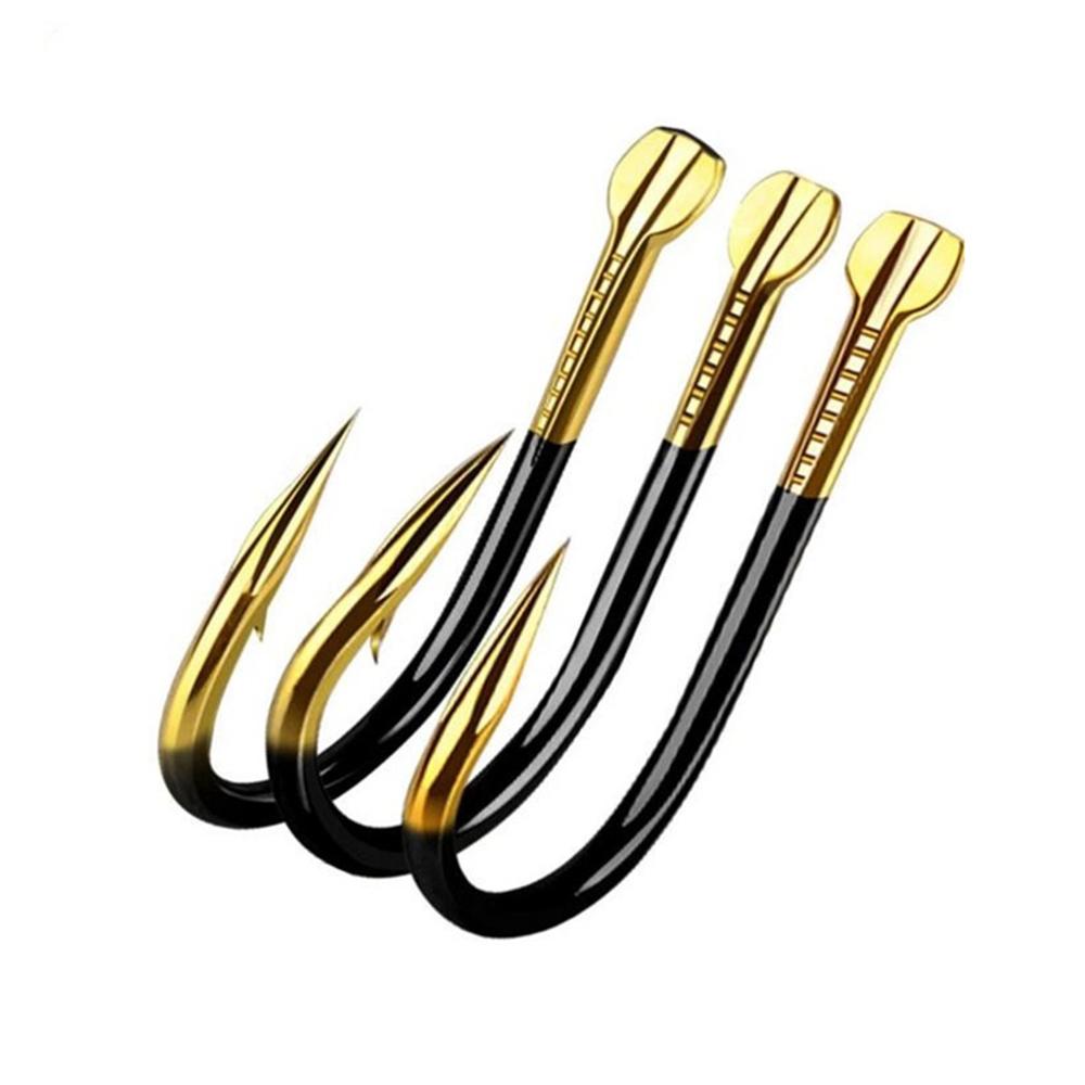 Set Gói 10 Móc Câu Cá Có Thép Gai Màu Tungsten Hợp Kim