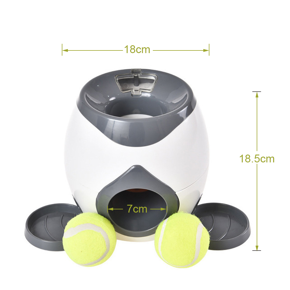 Đồ chơi tự động ném bóng tennis tương tác cho chó, đồ chơi giải trí cho thú cưng