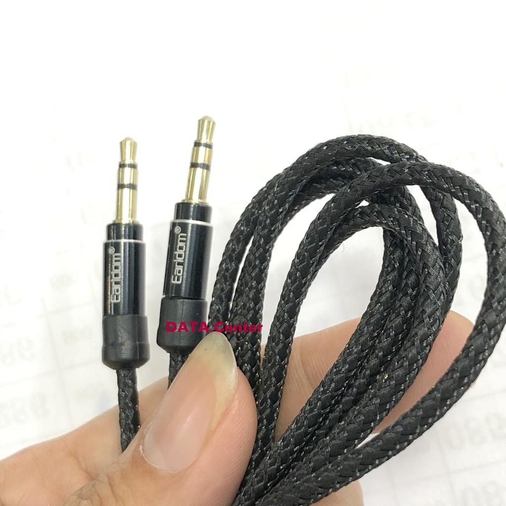 Dây cáp nối điện thoại vào loa hai đầu 3.5mm dài 1.5M Eardom 04 - Hàng chính hãng