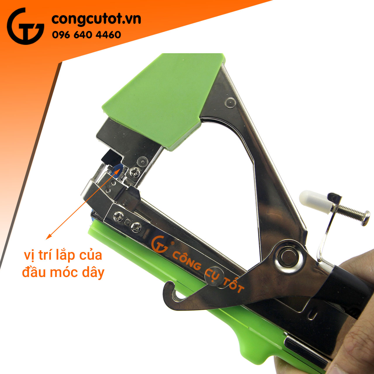 Đầu móc dây máy buộc cành