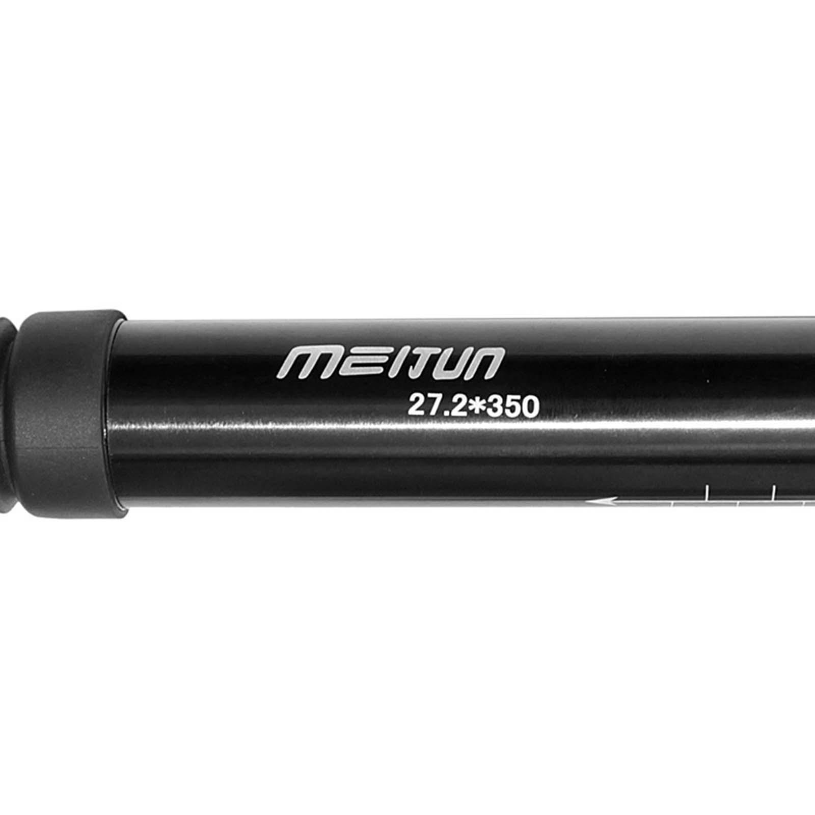 Bike Seatpost Seat Post Shock Absorber 350mm Saddle Pole Seat Tube for BMX Road Bikes Universal Components Parts