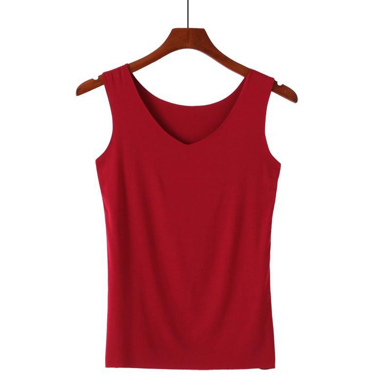 Áo Tank Top cổ chữ V phong cách Hàn Quốc