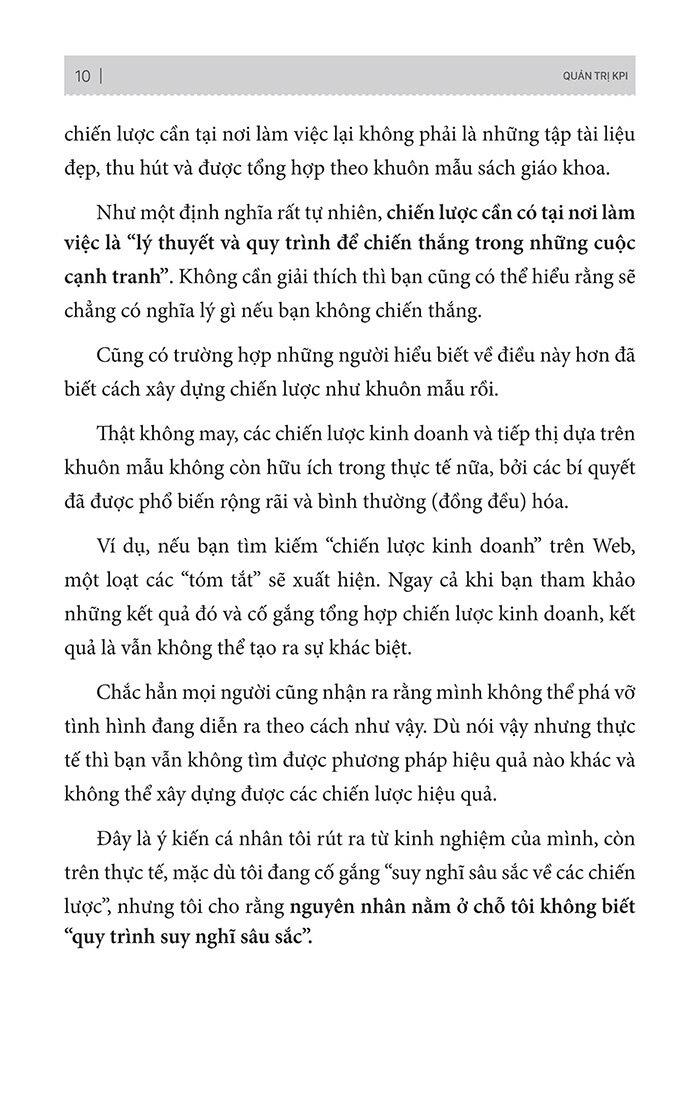 Quản Trị KPI - Công Cụ Vận Hành Tổ Chức Và Nhân Sự Một Cách Hiệu Quả