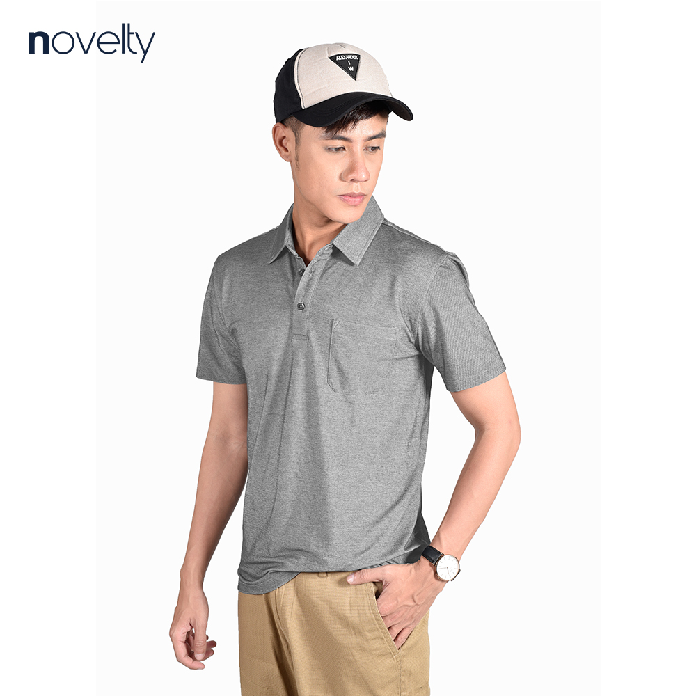 Áo thun nam Polo NOVELTY kiểu dáng Melange NATMMTMT3R210101N