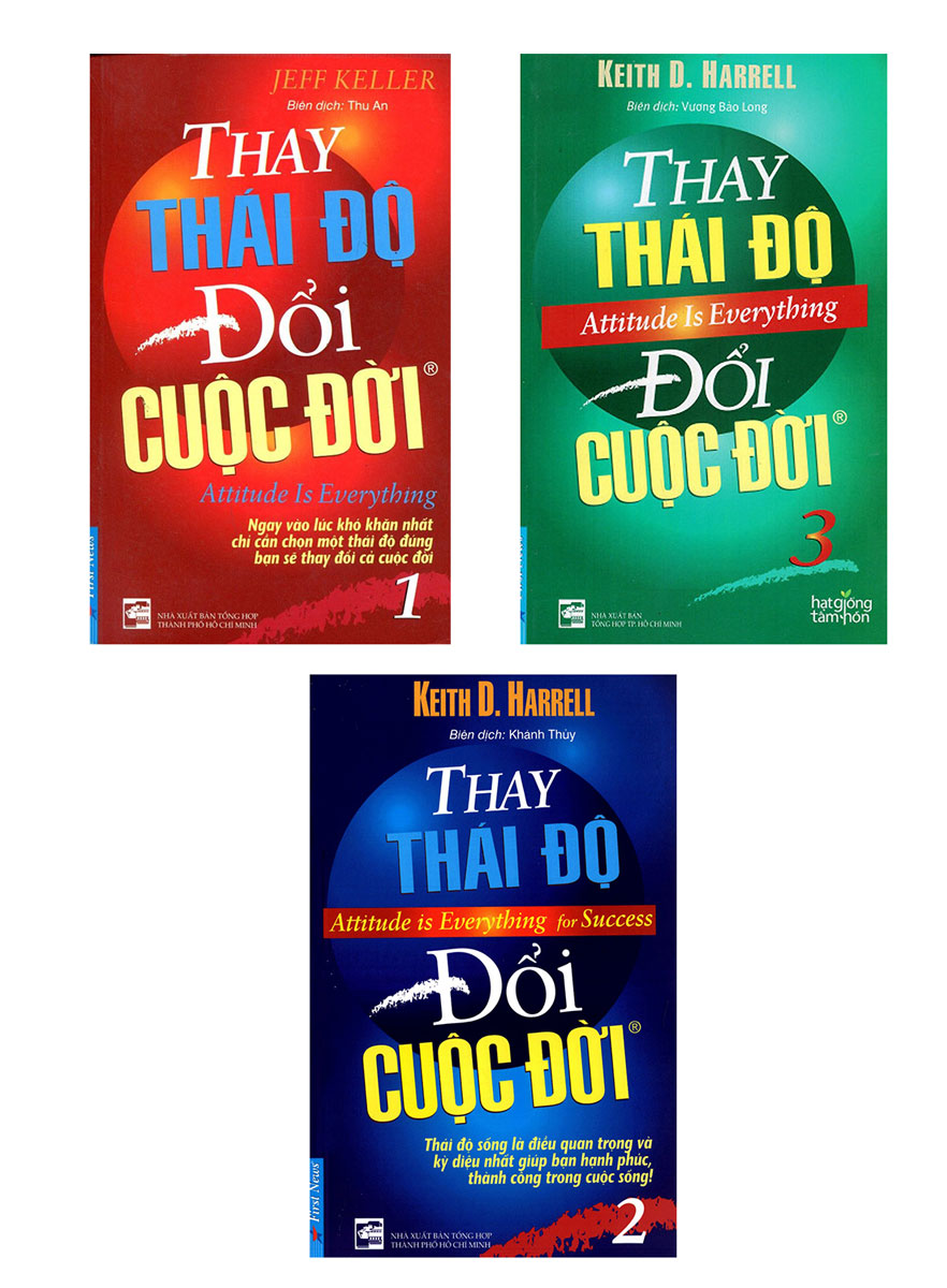 Combo Thay Đổi Thái Độ Thay Đổi Cuộc Đời (Bộ 3 Cuốn)