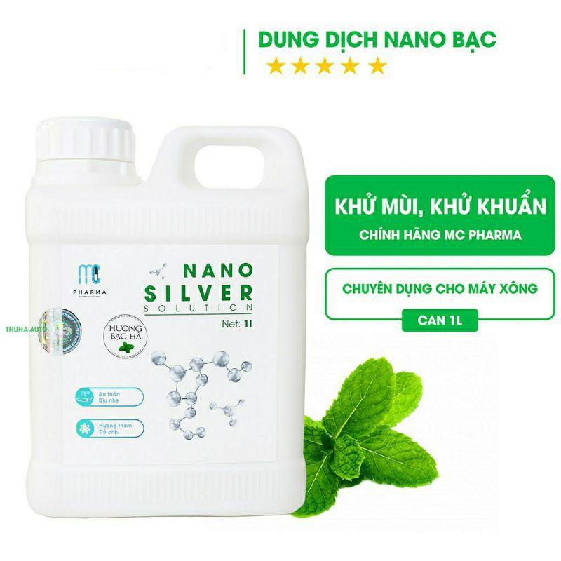 Dung dịch phun khói khử khuẩn Nano silver (can 1L