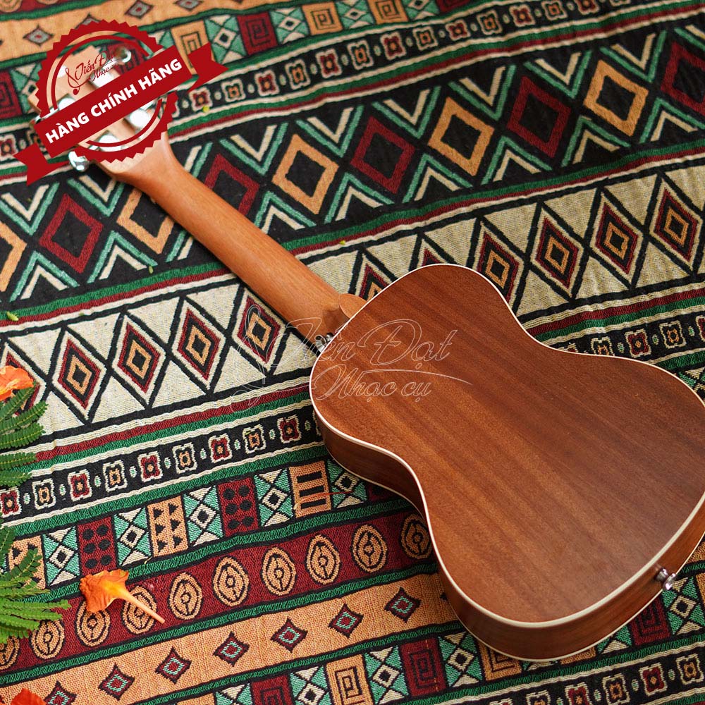  Đàn Ukulele Concert CHARD U-24CT, Gỗ Sapele, Âm thanh trong trẻo - Hàng Chính Hãng