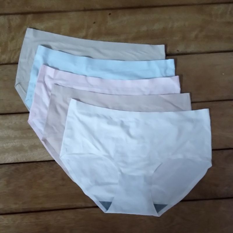 Set 5 quần lót nữ chất su lanh thoáng mát, không đường may lịch sự