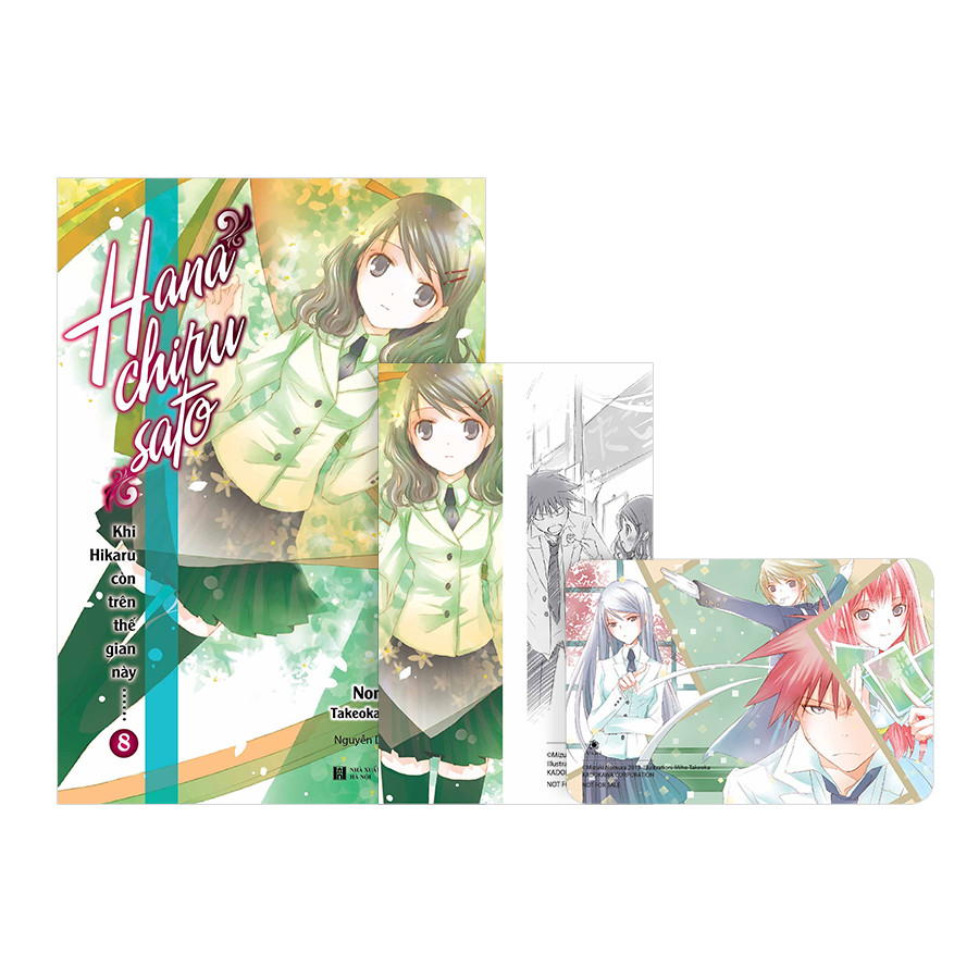 Khi Hikaru Còn Trên Thế Gian Này - Tập 8: HANACHIRUSATO  (Tặng Kèm Bookmark + Postcard)