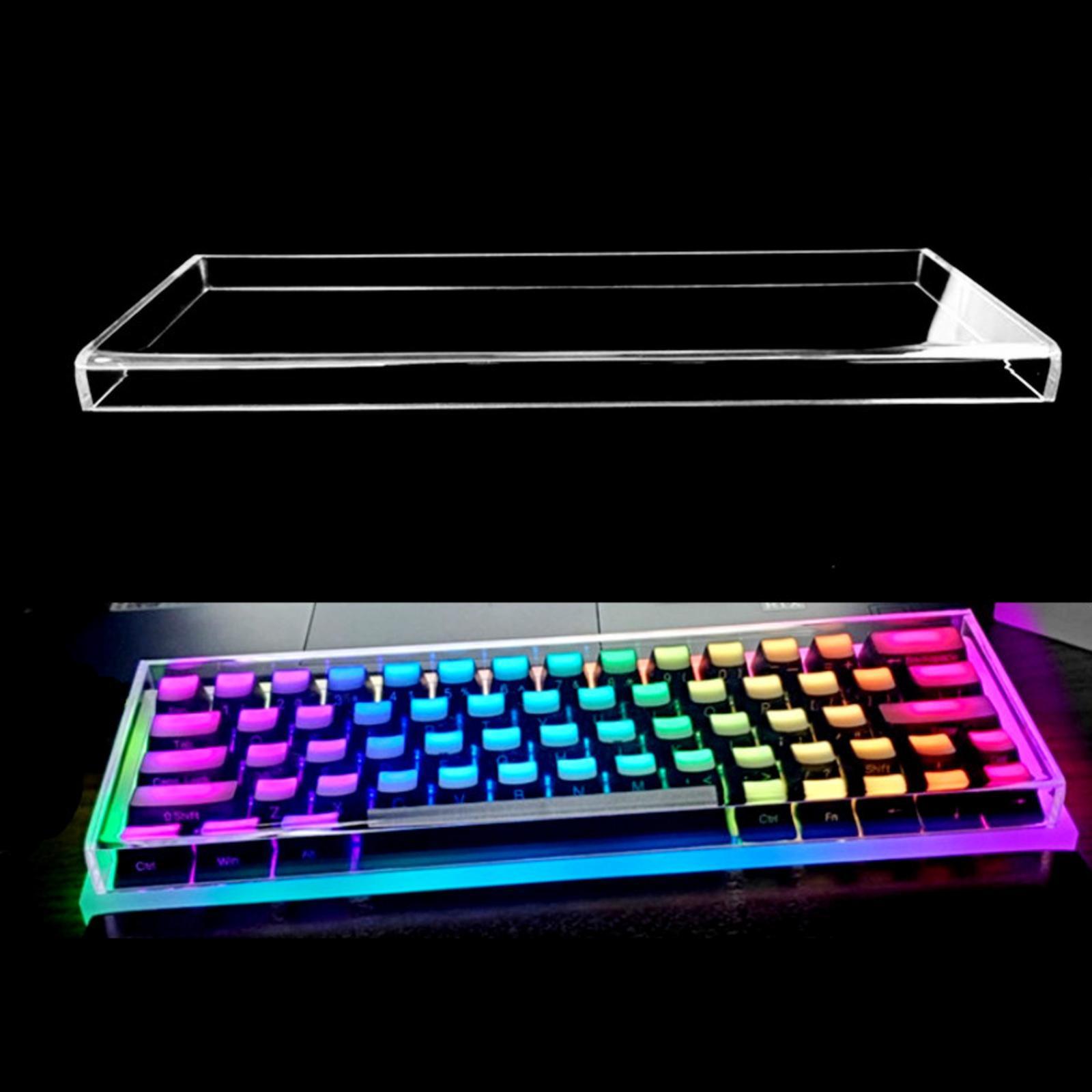 Clear Acrylic Keyboard Cover Clear Protection for Logitech Laptop Desktop