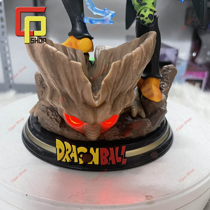Mô hình Cell T-Rex - Figure Cell 7 viên ngọc rồng - Có Led base