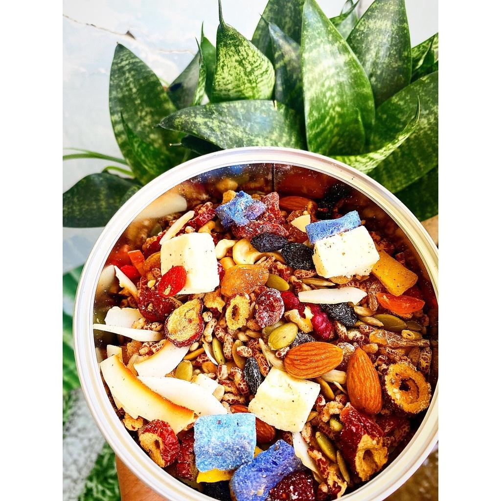 Granola Fresh Lạc Lạc Siêu Hạt Tươi 650g Hạt To Ăn Giòn Tươi Ngon Hỗ Trợ Giảm Cân và Ăn Kiêng