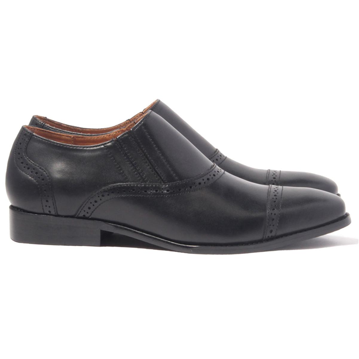 Giày Tây Lười Nam Công Sở Banuli Da Bê Italian Brogue Loafers H1SO2 (Da Veg Itali Mềm Dẻo, Đế Siêu nhẹ, Bảo Hành Trọn Đời)