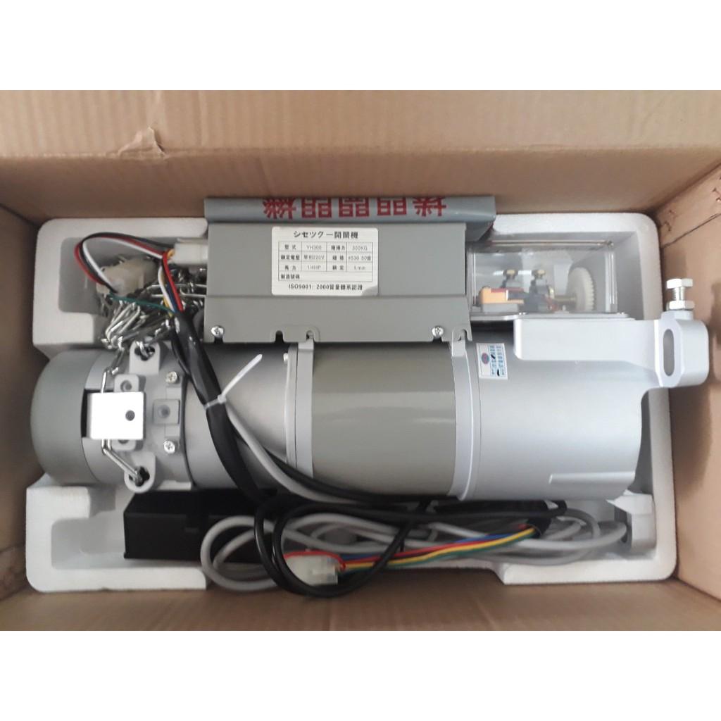 MÔ TƠ CỬA CUỐN YH 400KG DÂY NHÔM GIÁ RẺ LOẠI 2 CHO CỬA DƯỚI 20m2 BAO GỒM MOTOR+2 REMOTE+LẮC 36