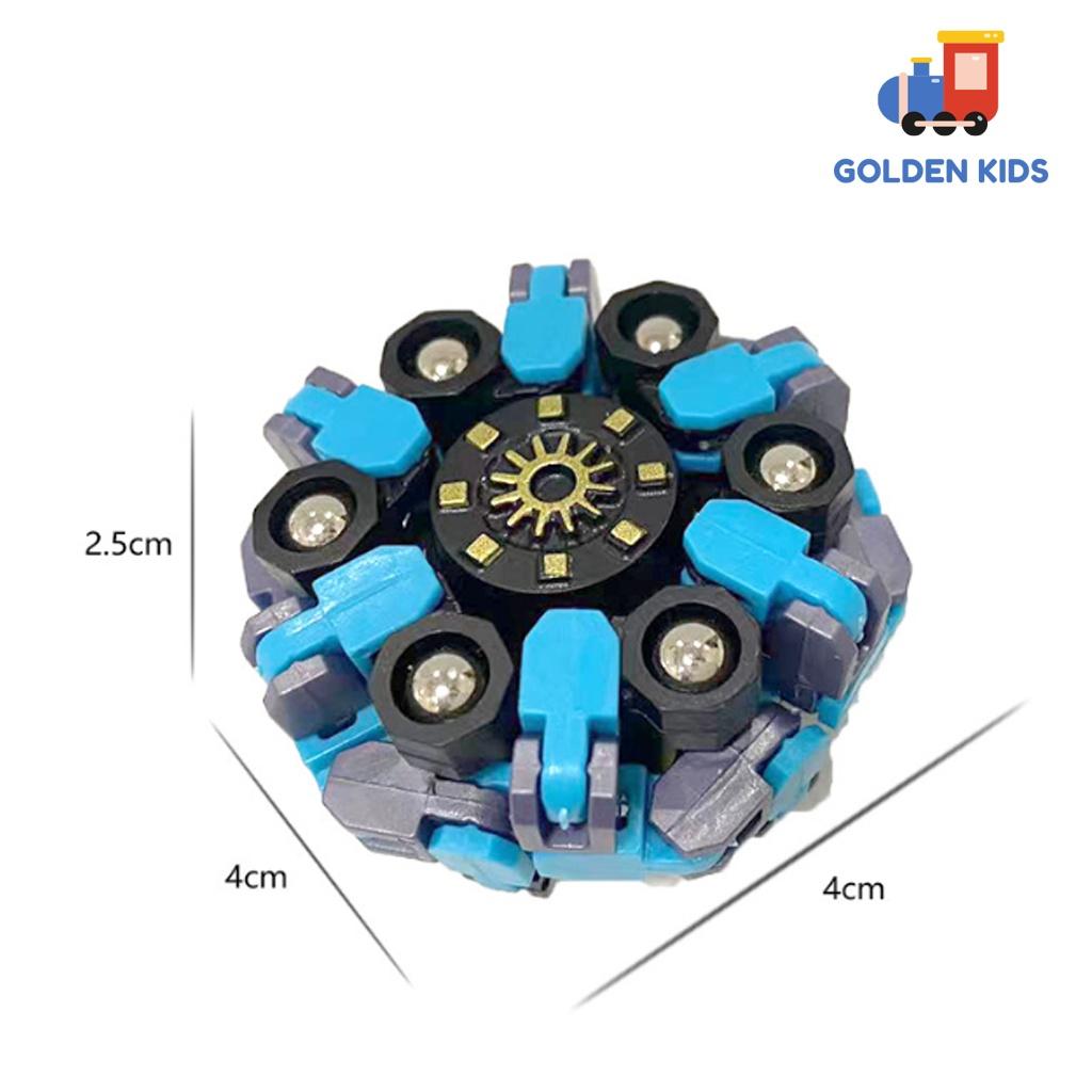 Đồ chơi con quay spinner, Robot biến hình vui nhộn phát triển tư duy cho bé