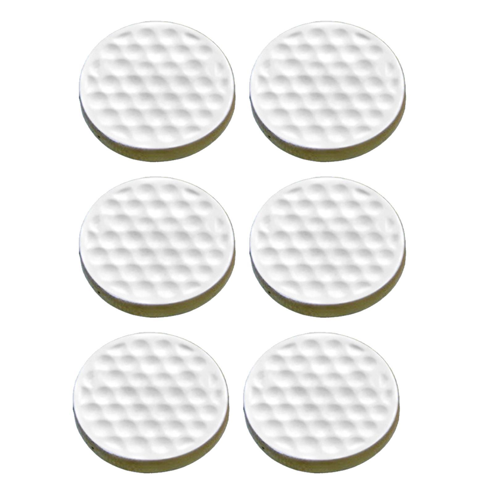 6x Golf Practice Ball Soft Sports Golf Balls Golf Swing Trainer for Putting Practice Driving Range Golf Equipment Men Women Golfer Gift