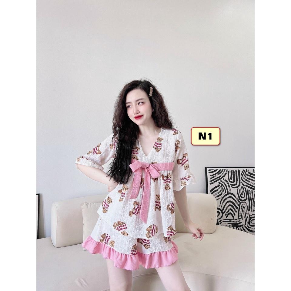 BỘ MẶC NHÀ SHORTS NỮ.