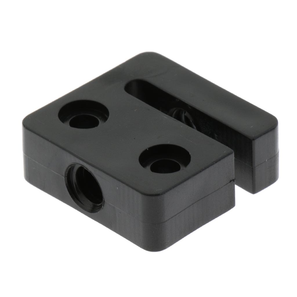 2pcs 3D Printer T8 8mm Screw Nut Seat Block, 2mm Thread Pitch 2mm