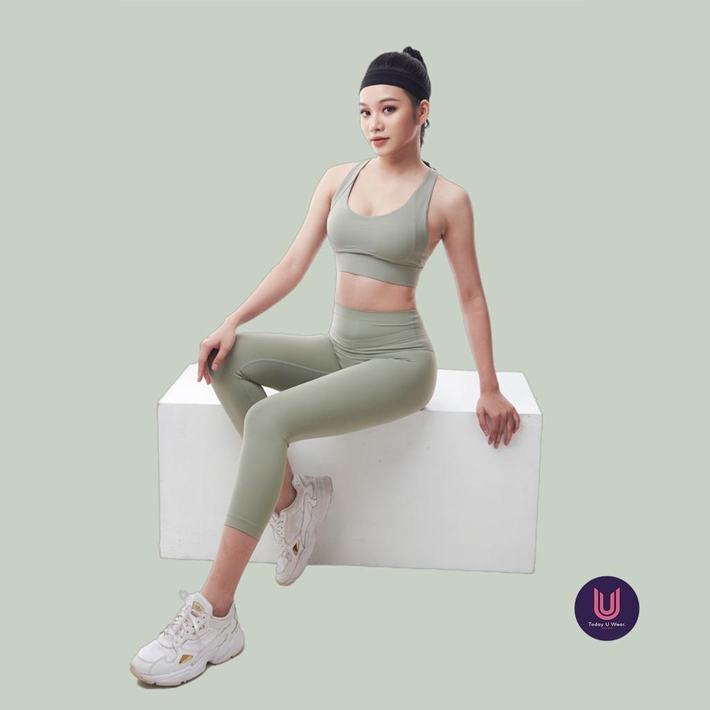 Quần Thể Thao Tập Gym Yoga Elite Legging (co dãn tốt, cạp cao, chất liệu cao cấp, quần lửng)