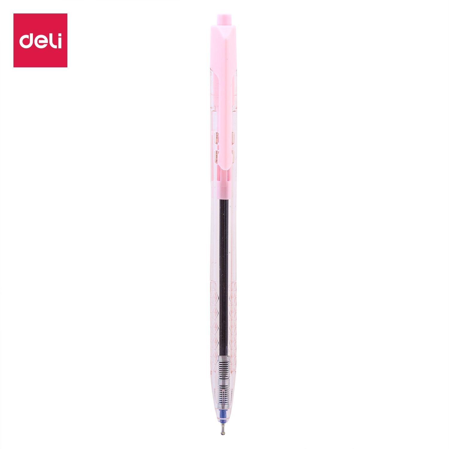 Bút bi dầu Deli - 0.7mm đầu bấm - 50 chiếc/hộp - EQ03336/EQ03236/EQ02836