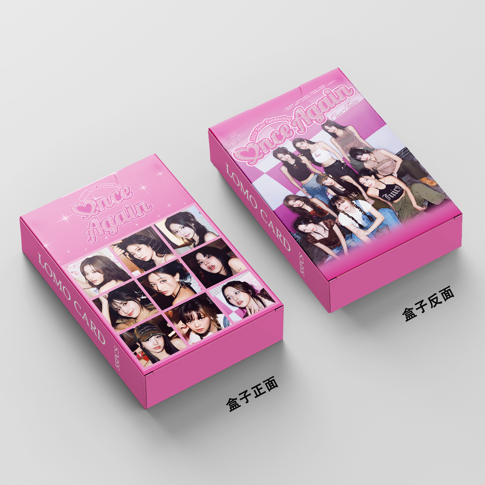 Set 55 lomo card Twice-Once Again-2023 Twicw Fan Meeting