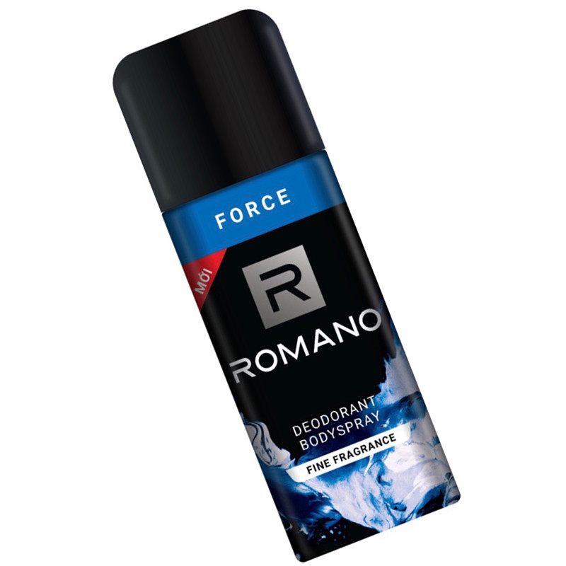 Xịt khử mùi toàn thân cho Nam Romano Force 150ml-mẫu mới