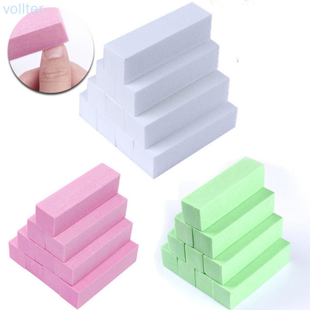 Set 10 xốp dũa móng tay tiện lợi