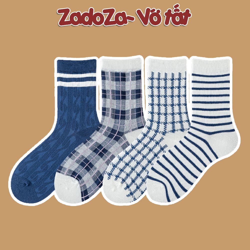 SET 4 tất dài cho nữ phong cách đường phố WM5