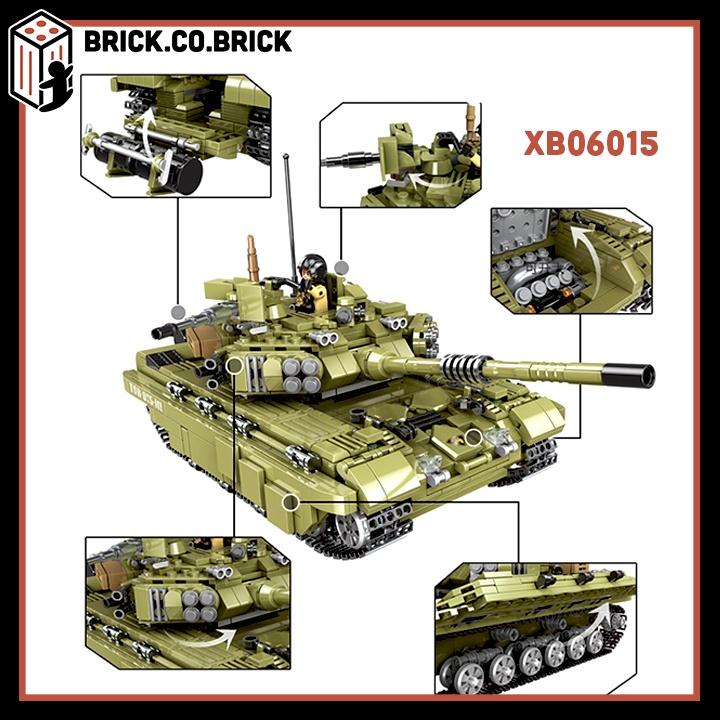 Mô Hình Lắp Ráp Xe Phóng T Lửa Scorpior Across Battlefield Quân Sự Army Moc Military XB06015