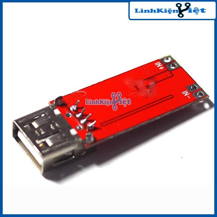 Module Hạ Áp Buck DC-DC 3A In 4.5 - 28VDC Out 5VDC 92% Đầu Ra USB